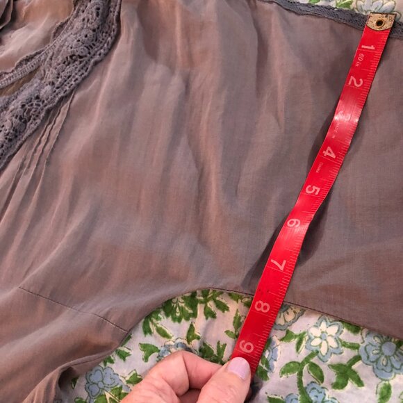 Ewa I Walla Dress Velvet Crochet Layered Lagenlook. - Picture 14 of 14